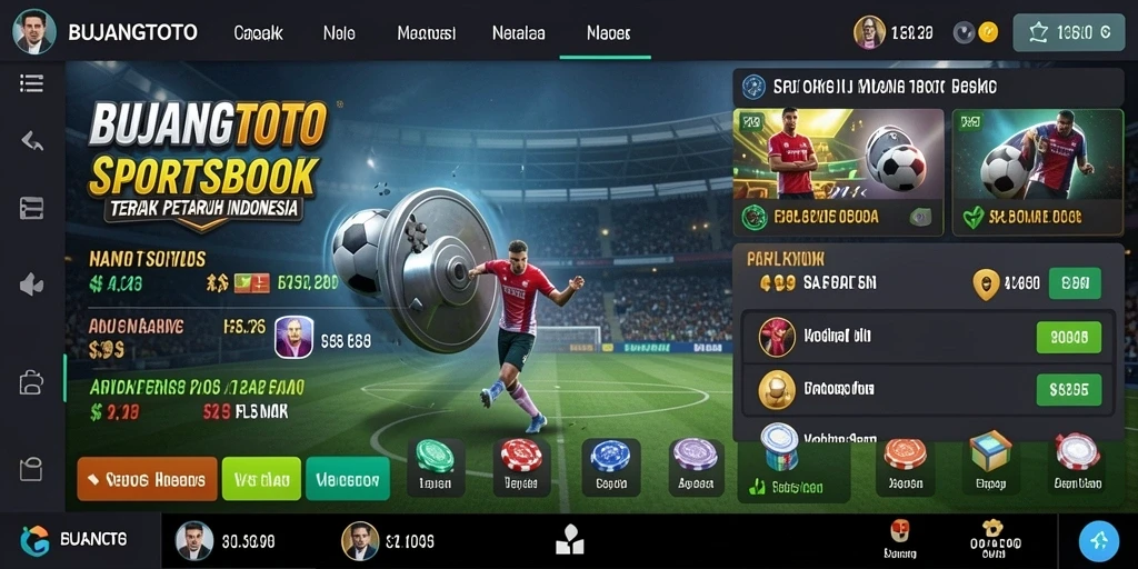 Tampilan menarik dari gameplay Sportsbook BUJANGTOTO.