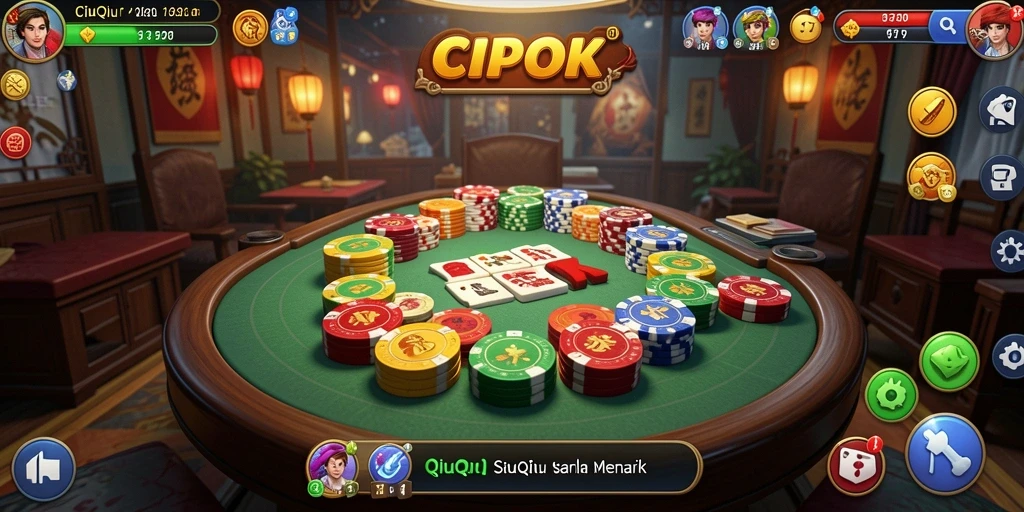 Screenshot gameplay QiuQiu dari CIPOK yang seru.