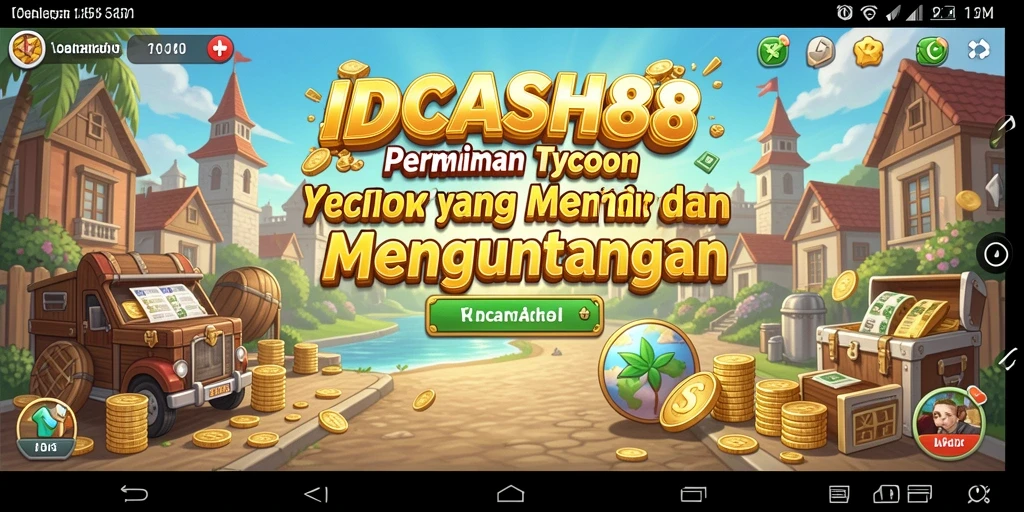 Tampilan gameplay Tycoon yang menarik dan dinamis di IDCASH88.