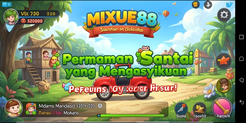 Screenshot menampilkan keseruan gameplay <strong>MIXUE88</strong> dalam suasana santai.