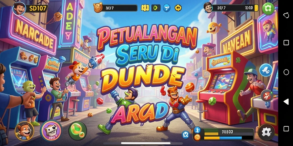 Gameplay seru dan penuh tantangan dari SD107 di dunia Arcade.