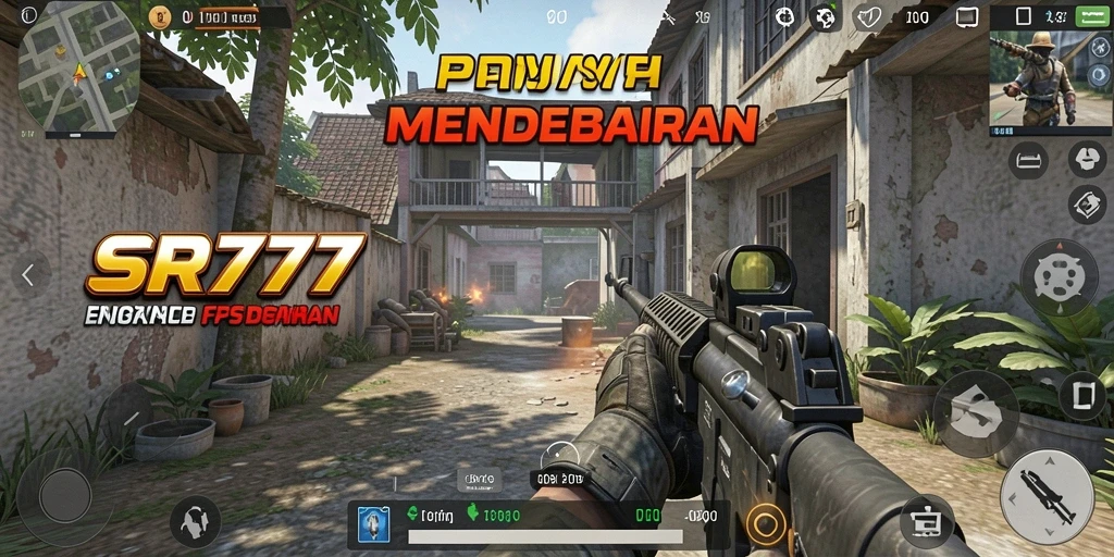 Screenshot gameplay SR777 menampilkan aksi intens dengan grafis yang memukau.