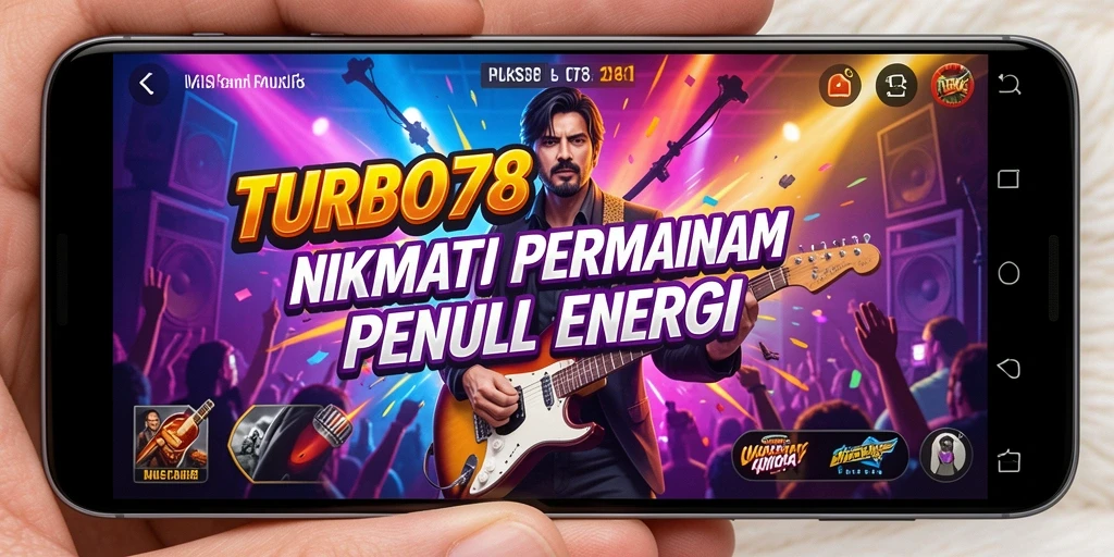 Screenshot permainan TURBO78 menampilkan antarmuka yang cerah dan penuh warna.
